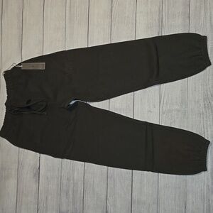 Essentials Fear of God Men's Fleece Sweatpants Off Black Size XS NWT